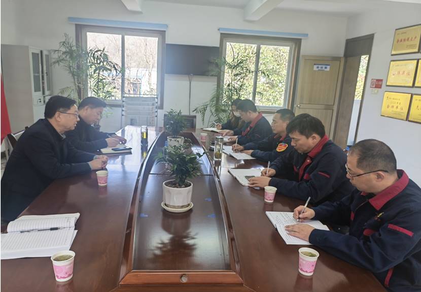 王伍升到商品混凝土公司調研 王伍升到商品混凝土公司調研