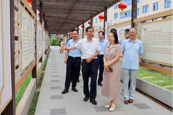 引江濟(jì)淮集團(tuán)紀(jì)委書(shū)記陶育紅一行到訪(fǎng)銅冠建安